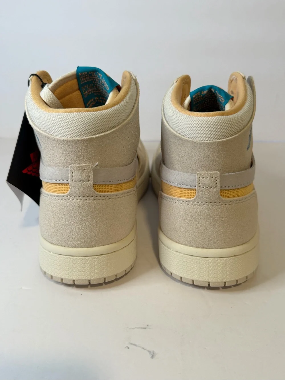 Jordan suede upper